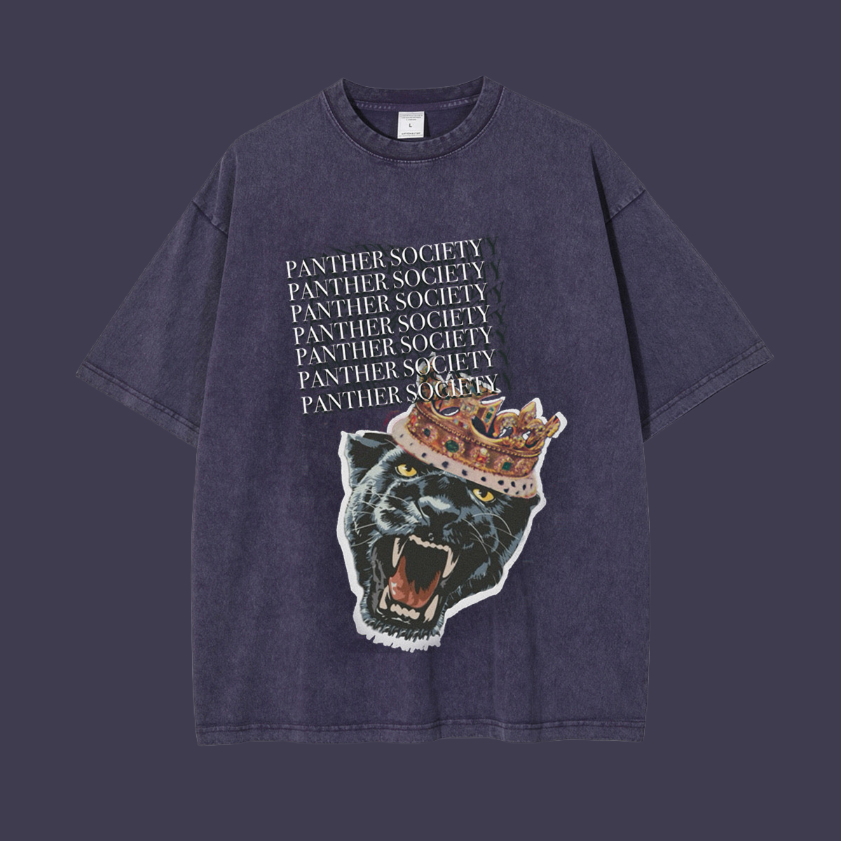 Vintage PURP Panther Society Tee